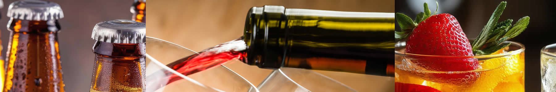 Purchase beer, wine, and liquor at Round-A-Bout Liquors in Horace, North Dakota.