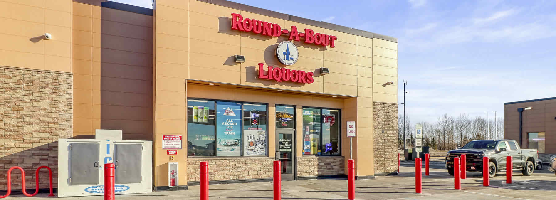 Find a great selection of beer at Round-A-Bout Liquors in Horace, North Dakota.